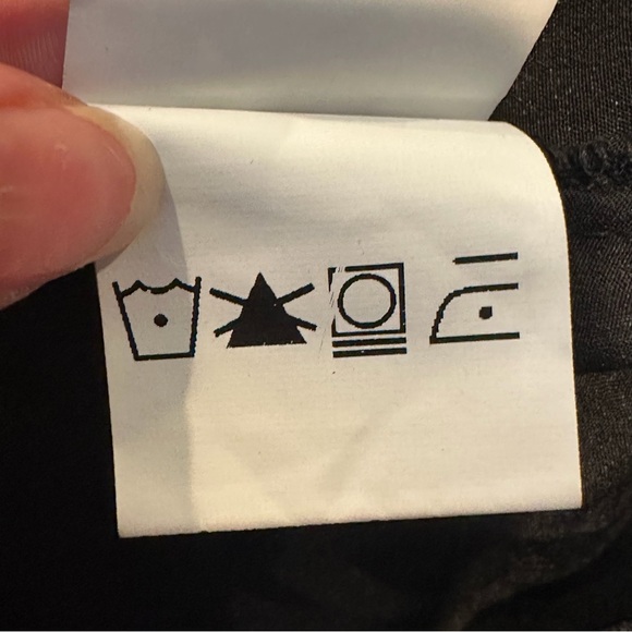 eShakti Black Floral Maxi Dress Size 3X Long Sleeve V-Neck Casual Flowy - Picture 10 of 10